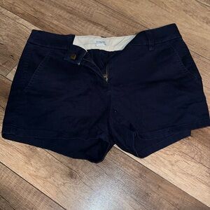 J.Crew navy chino shorts